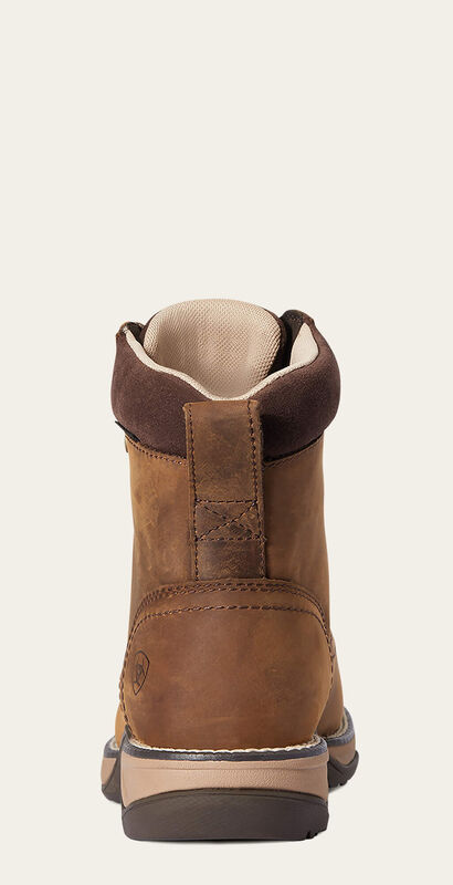 Anthem Round Toe Lacer Waterproof Boot Heel